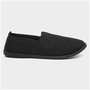 Red Fish Bamba Womens Black Slip On Canvas Shoe (Click For Details)
