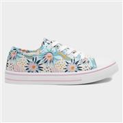 Lilley Meru Womens Tropical Print Lace Up Canvas (Click For Details)